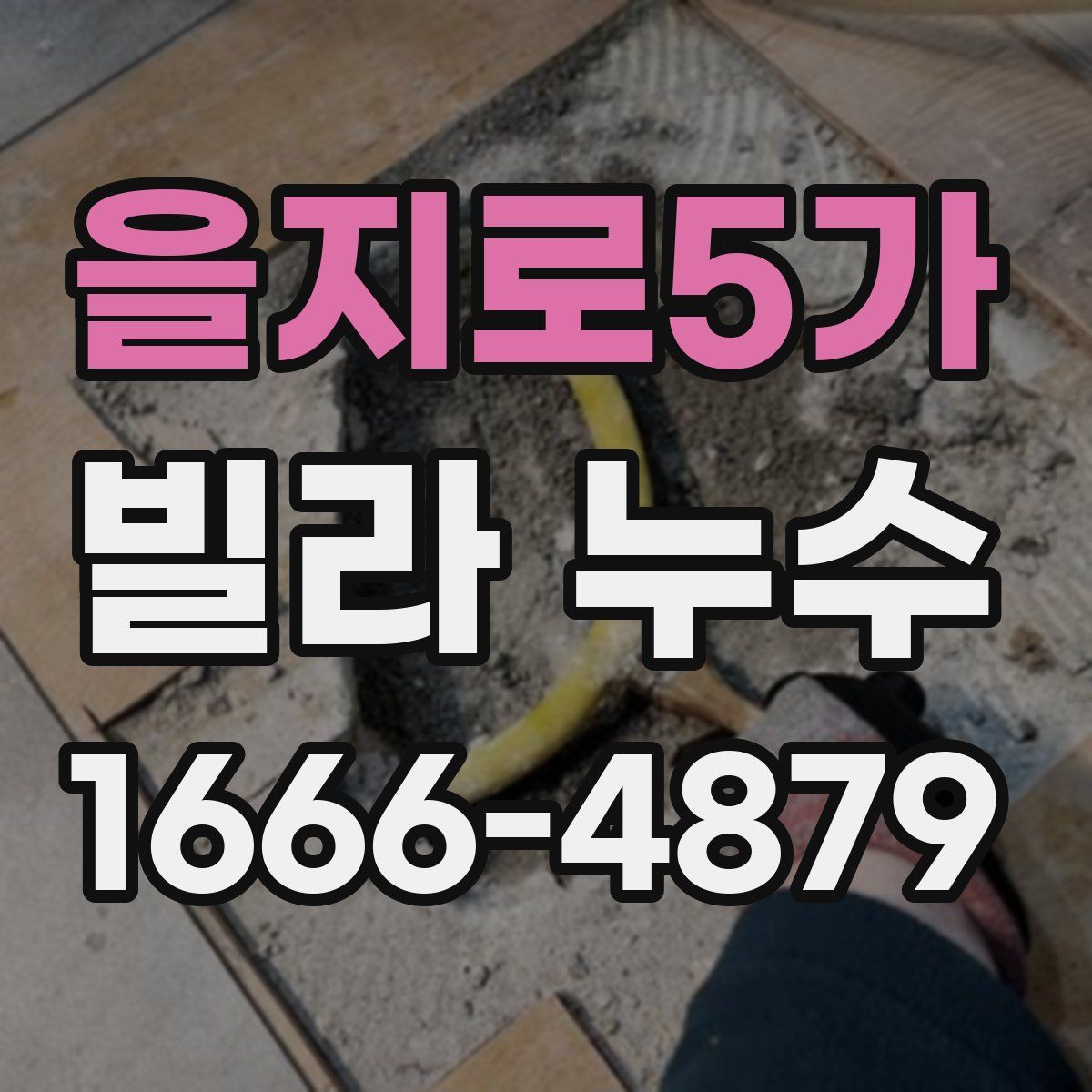 을지로5가 빌라 누수