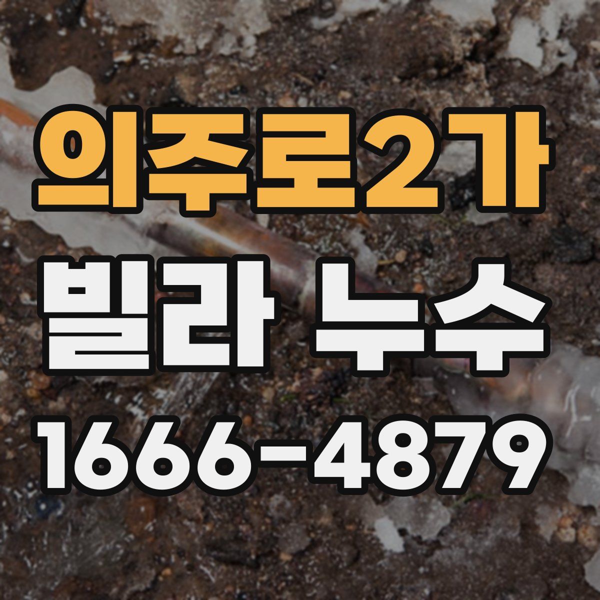 의주로2가 빌라 누수