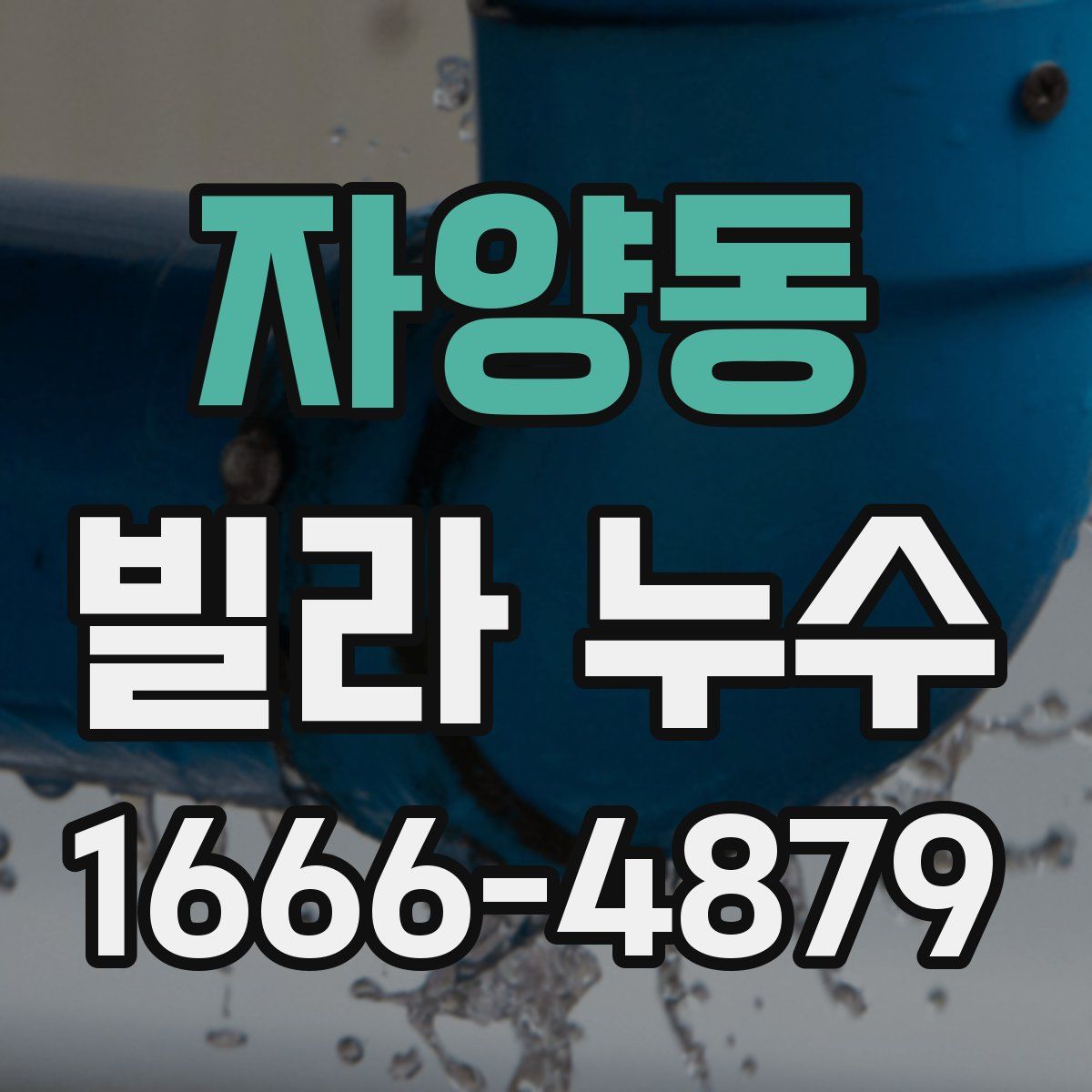 자양동 빌라 누수