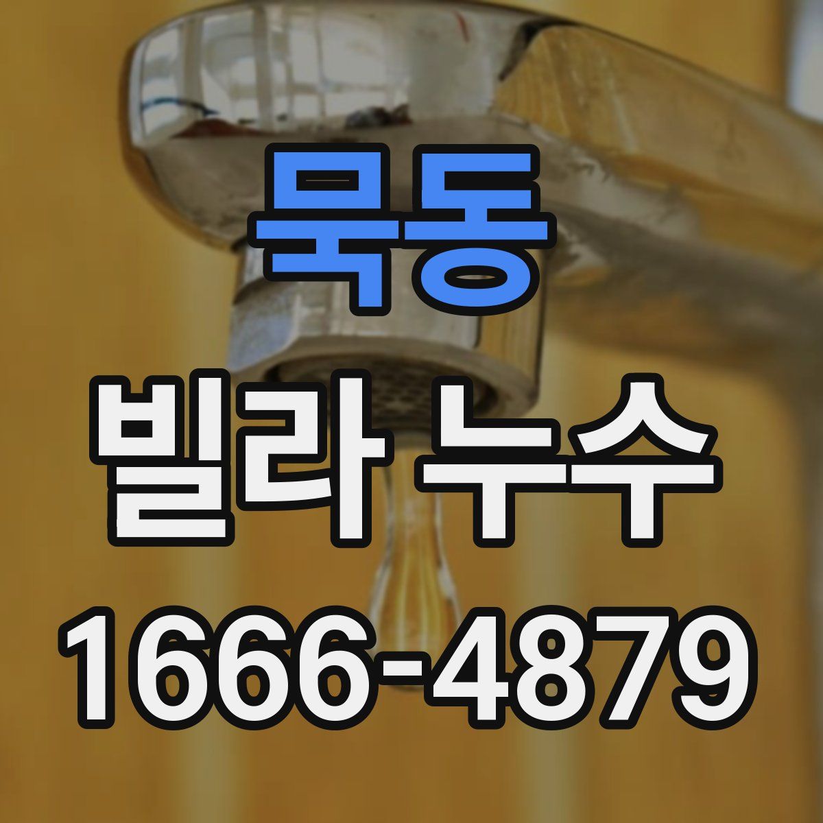 묵동 빌라 누수