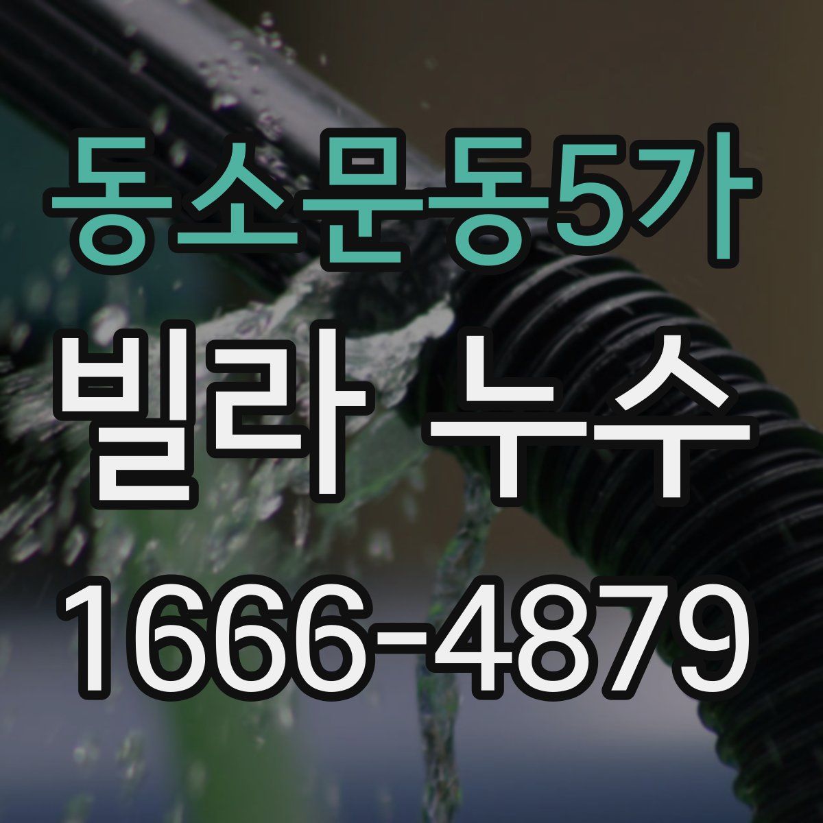 동소문동5가 빌라 누수