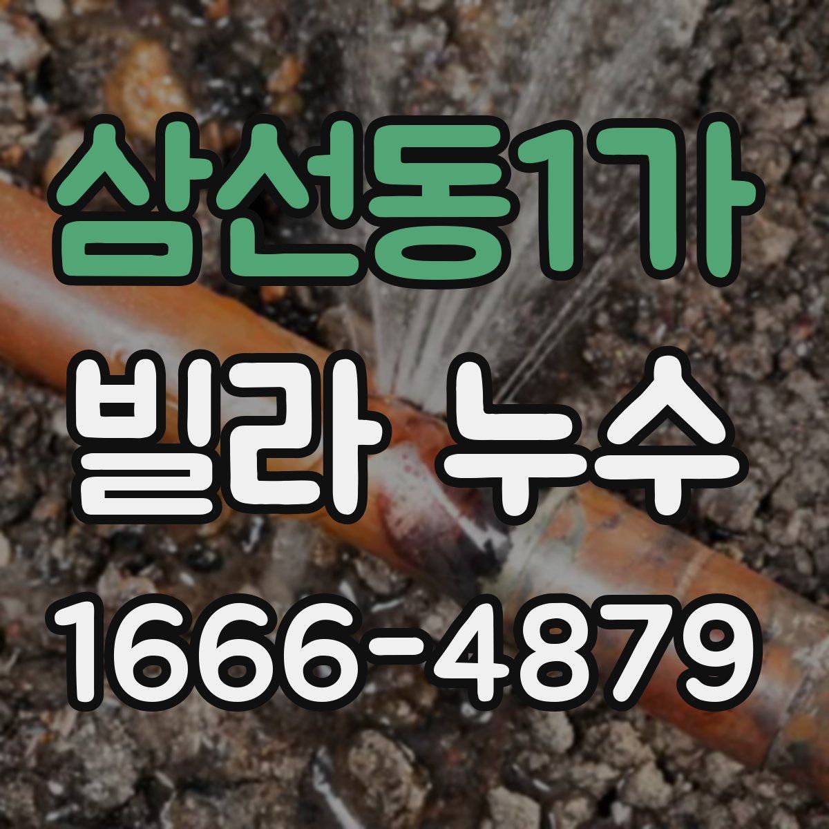 삼선동1가 빌라 누수