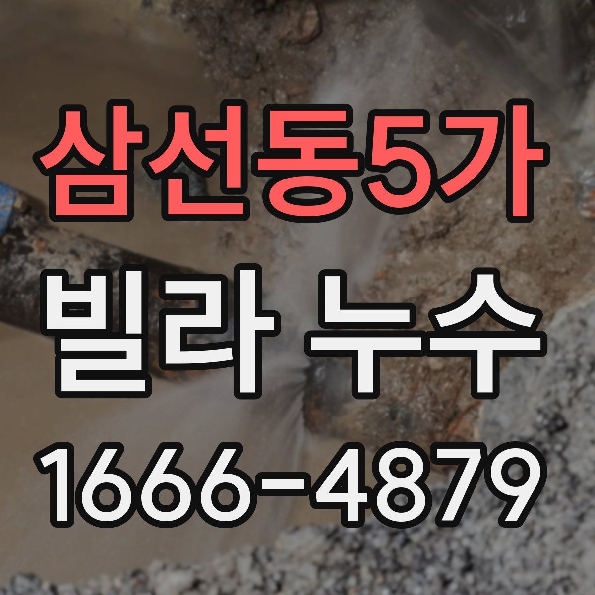 삼선동5가 빌라 누수
