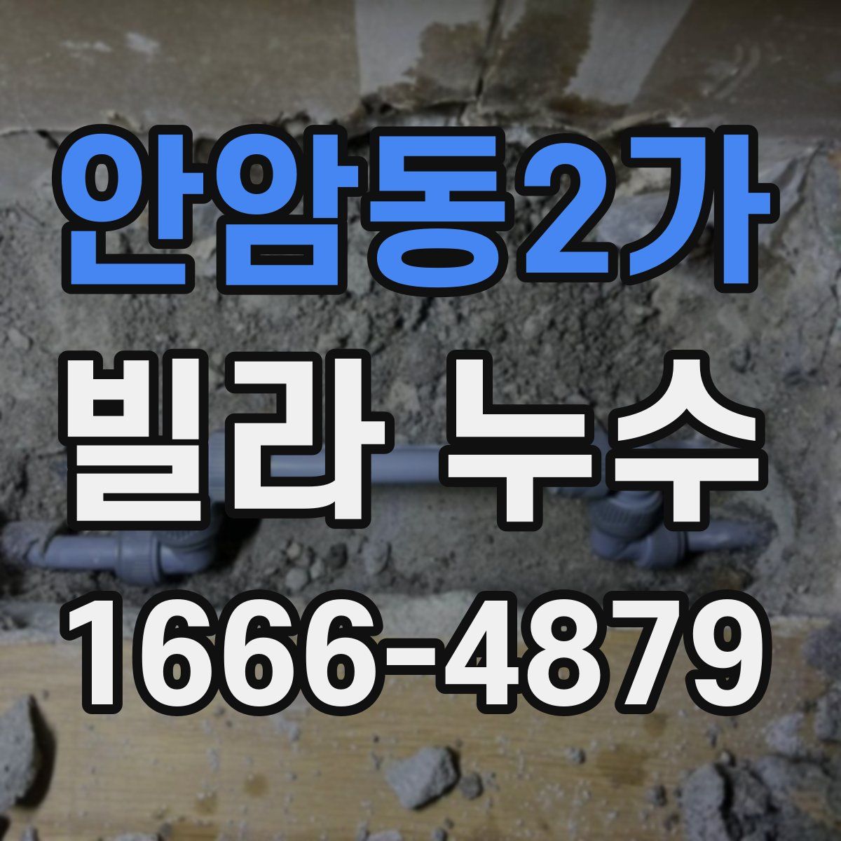 안암동2가 빌라 누수