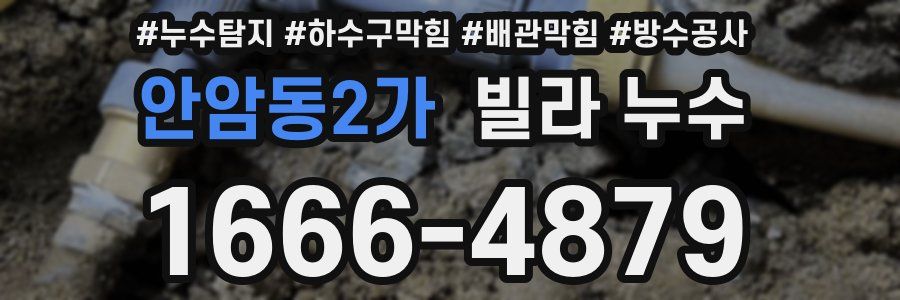 안암동2가 빌라 누수