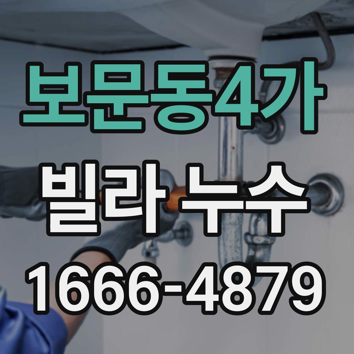 보문동4가 빌라 누수
