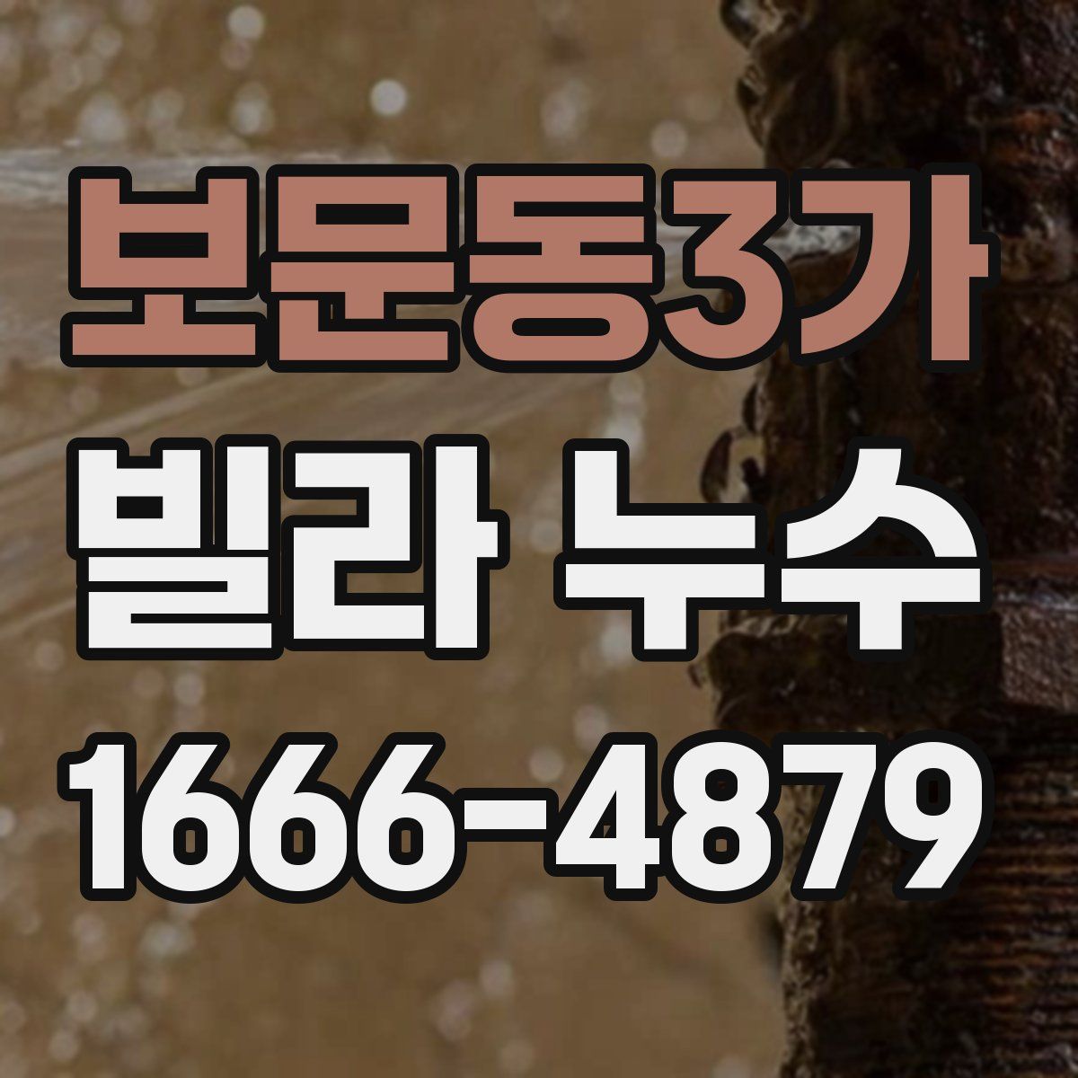 보문동3가 빌라 누수