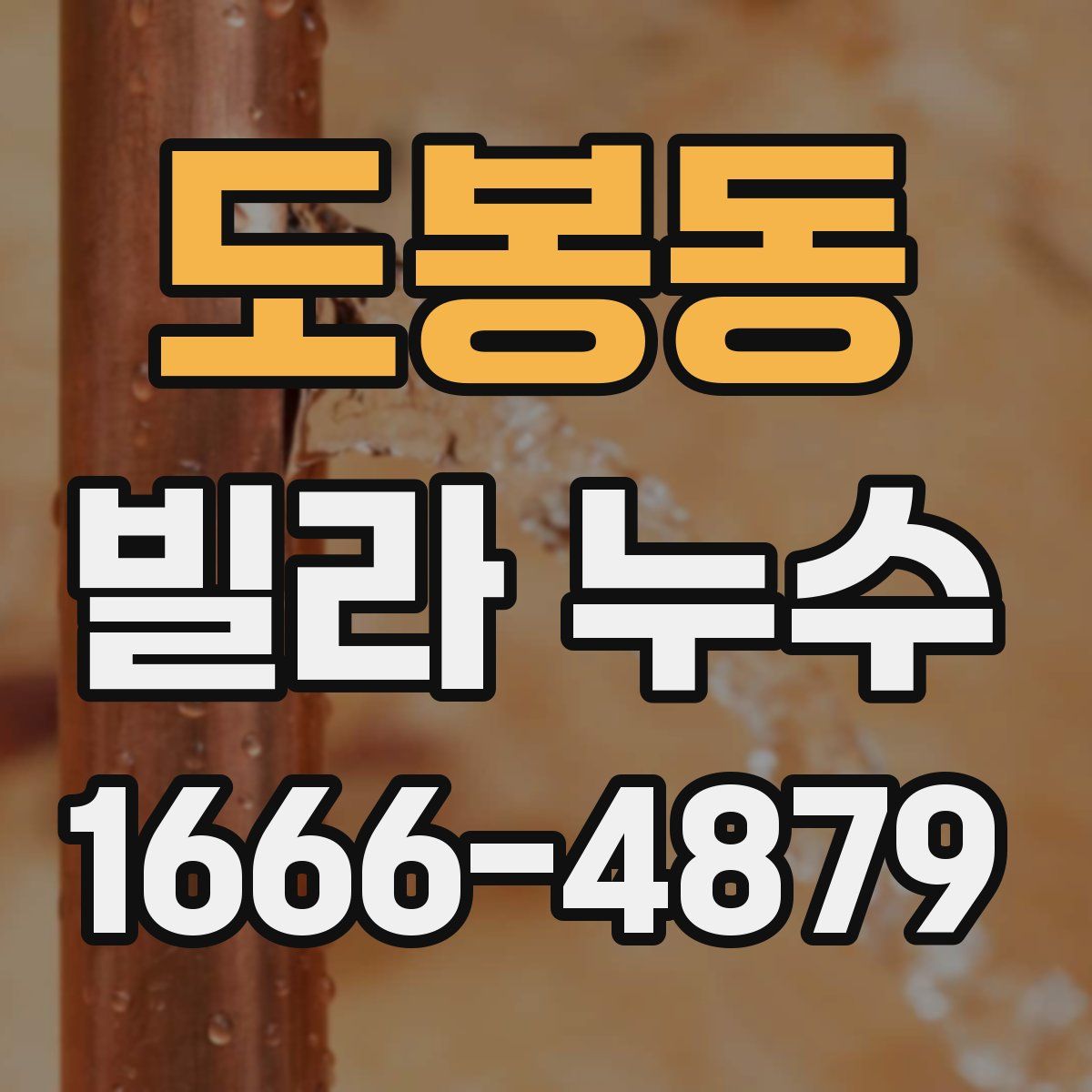 도봉동 빌라 누수