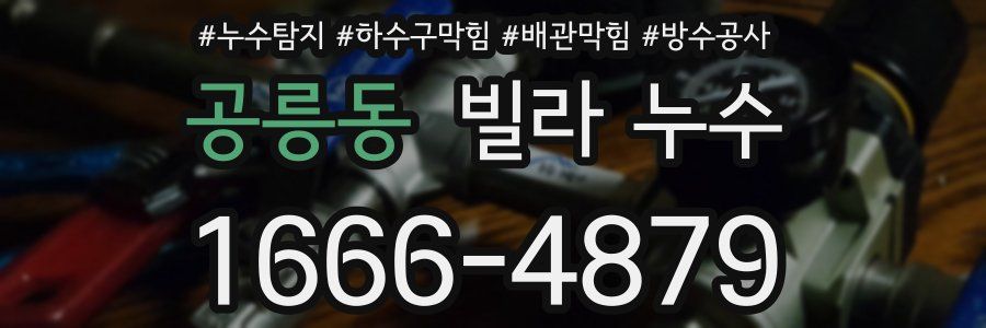 공릉동 빌라 누수