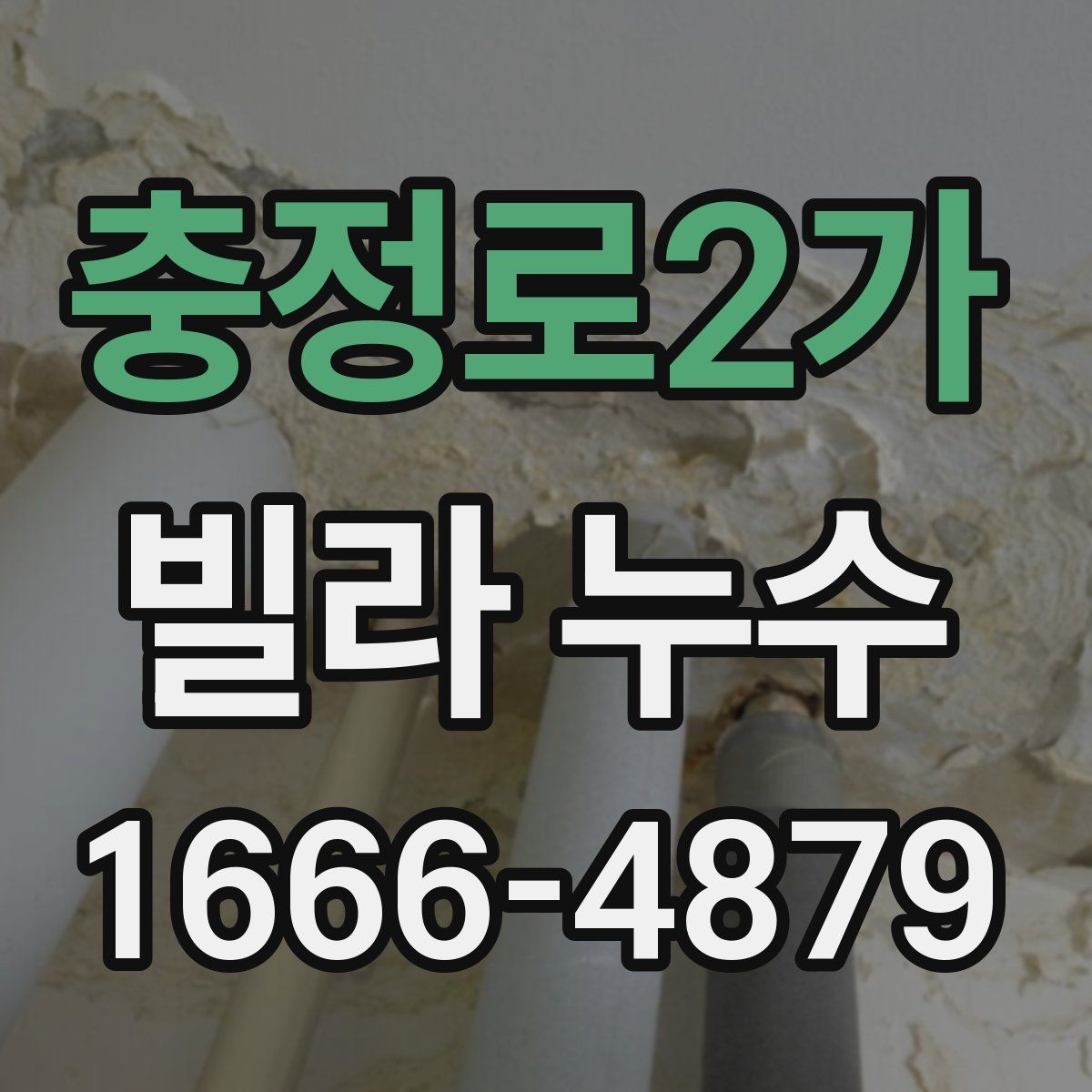 충정로2가 빌라 누수