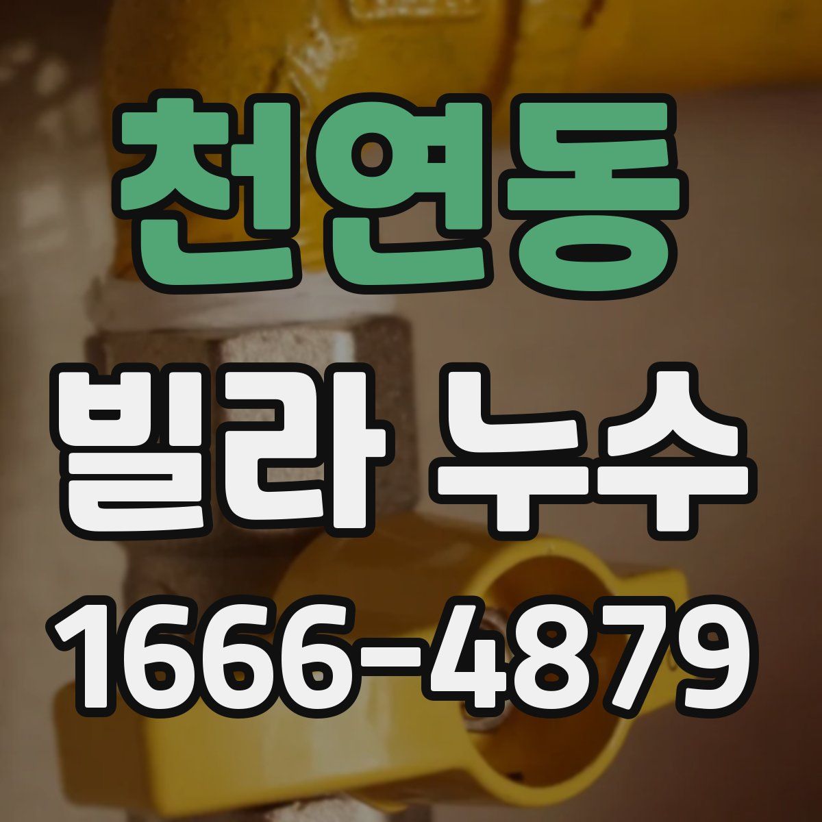 천연동 빌라 누수