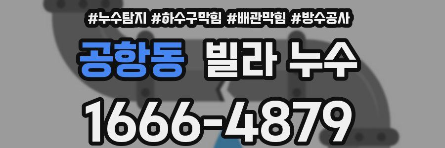 공항동 빌라 누수