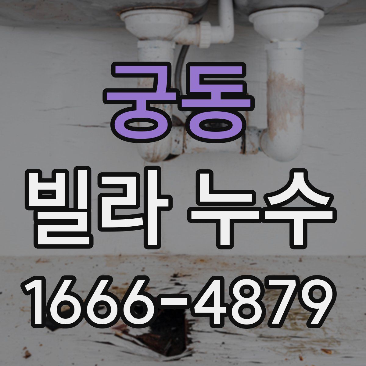 궁동 빌라 누수