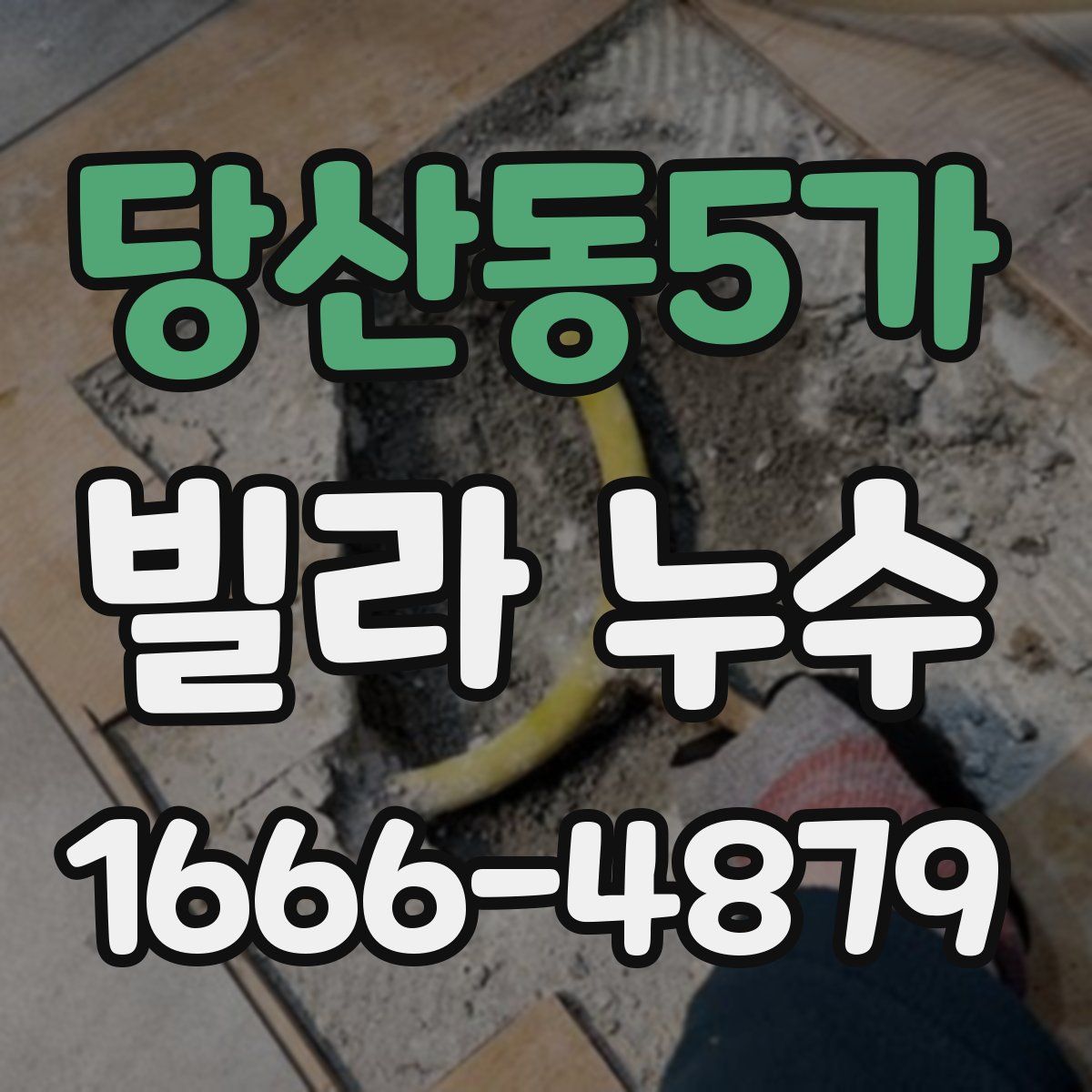 당산동5가 빌라 누수