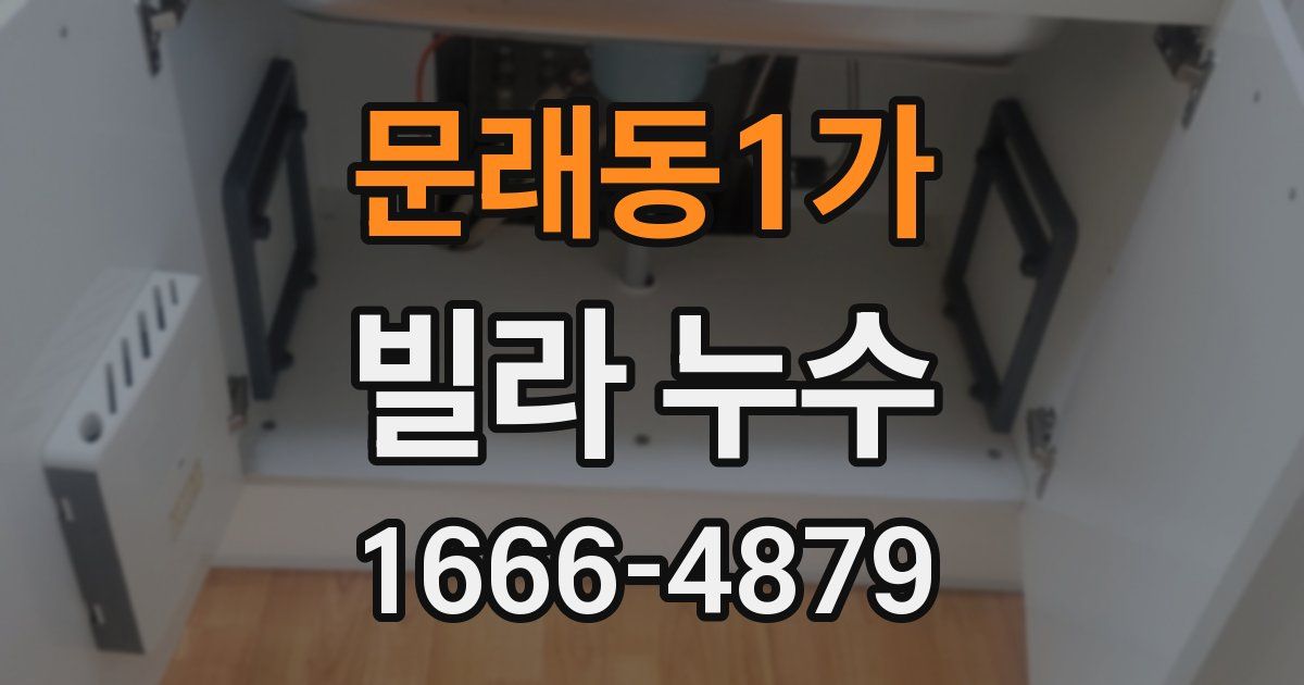 문래동1가 빌라 누수