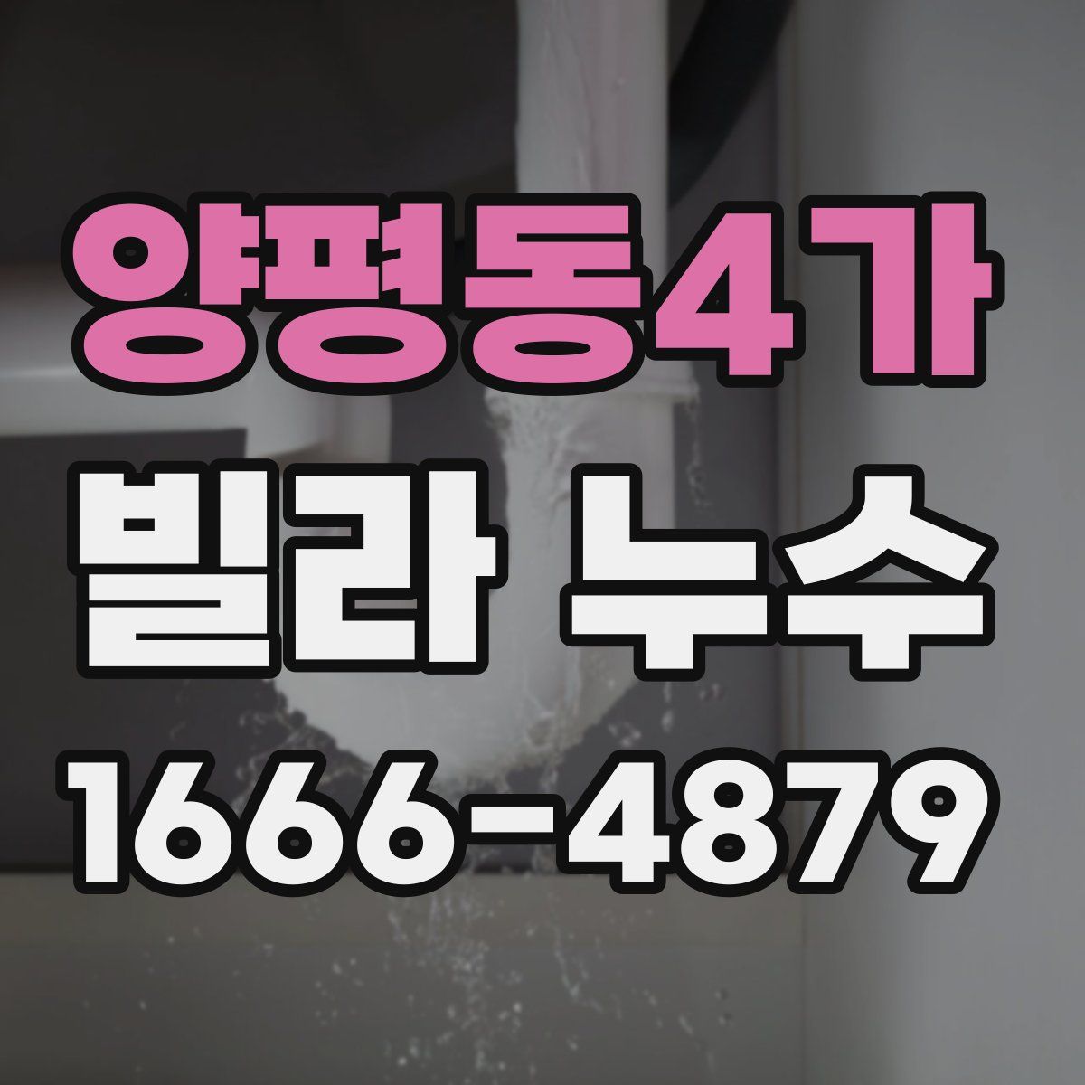 양평동4가 빌라 누수