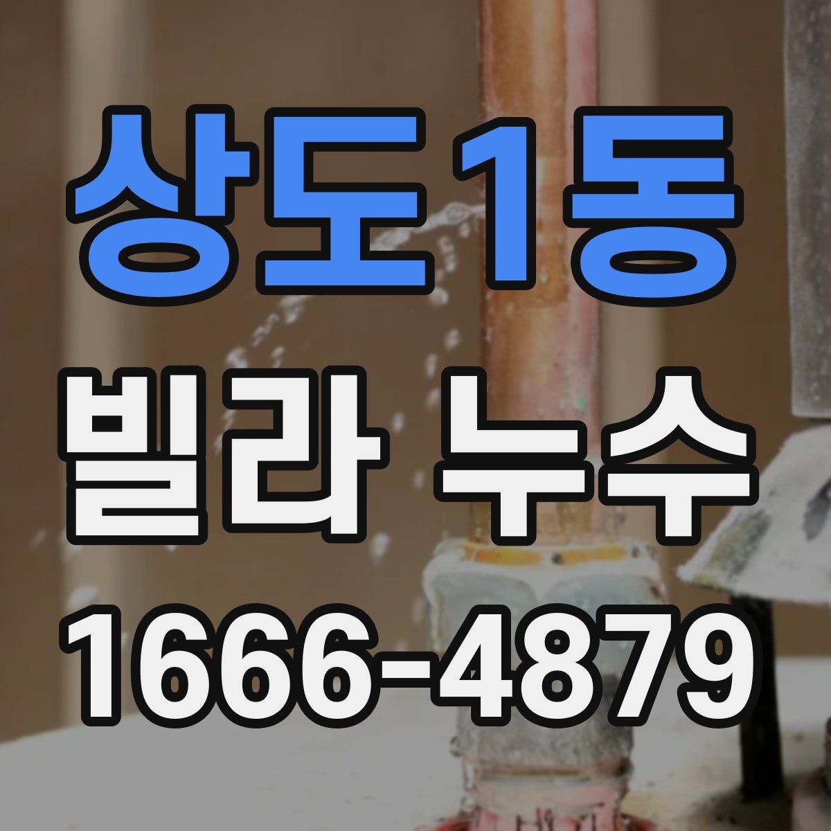 상도1동 빌라 누수