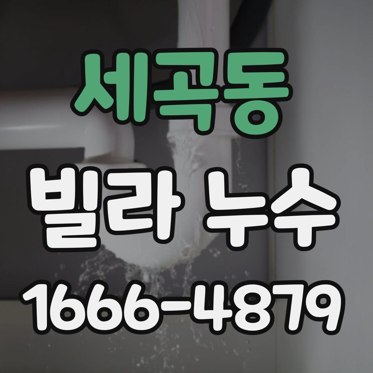세곡동 빌라 누수