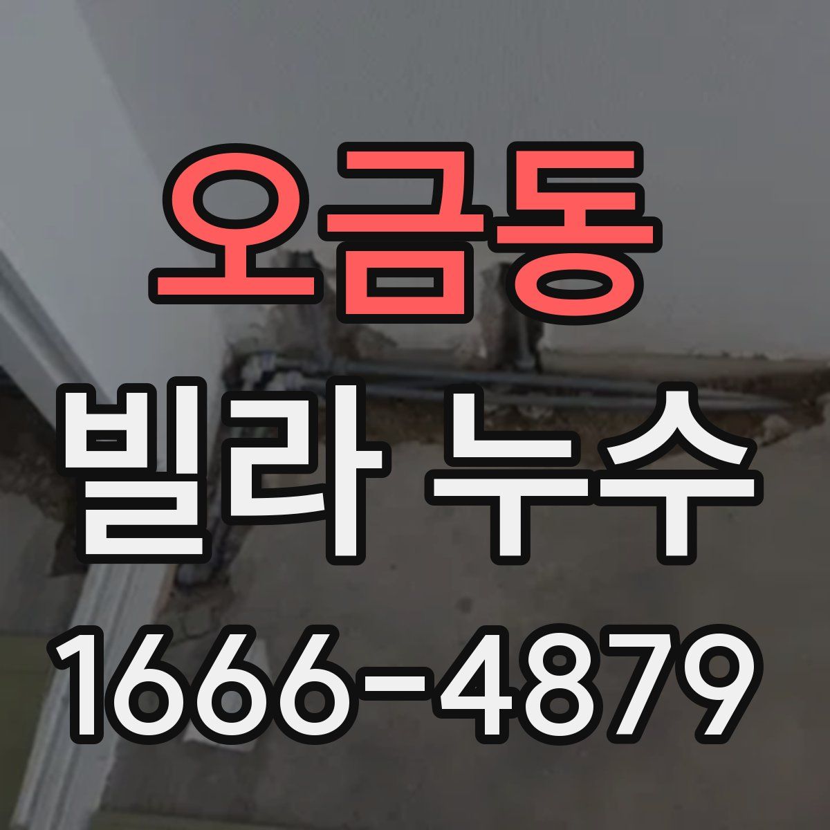 오금동 빌라 누수