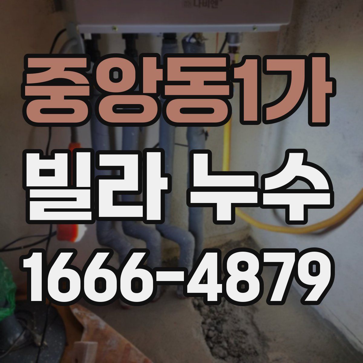중앙동1가 빌라 누수