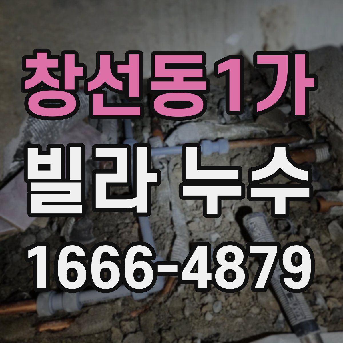 창선동1가 빌라 누수