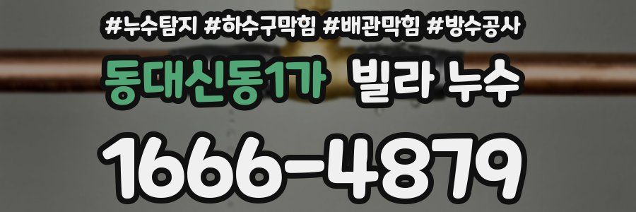 동대신동1가 빌라 누수