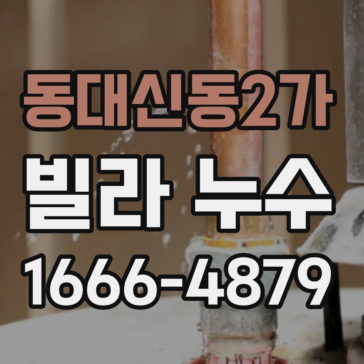 동대신동2가 빌라 누수
