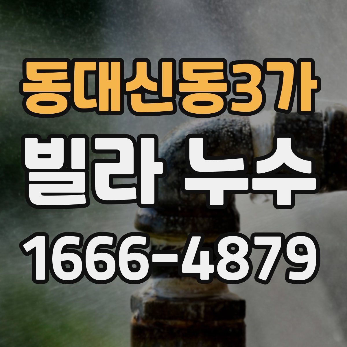 동대신동3가 빌라 누수