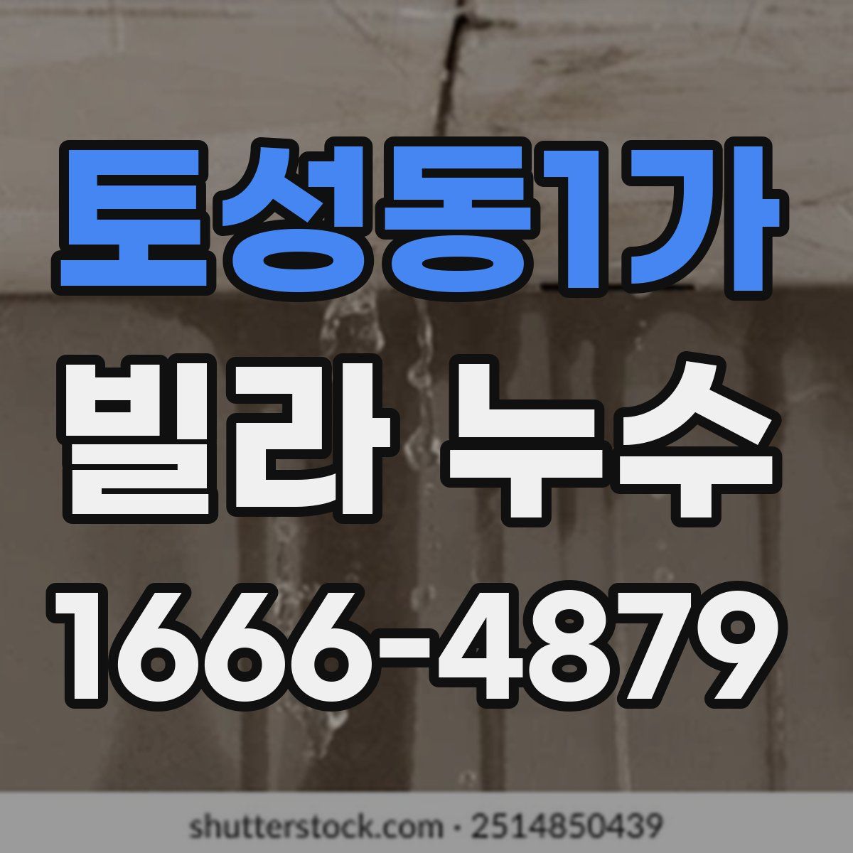 토성동1가 빌라 누수