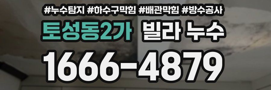 토성동2가 빌라 누수