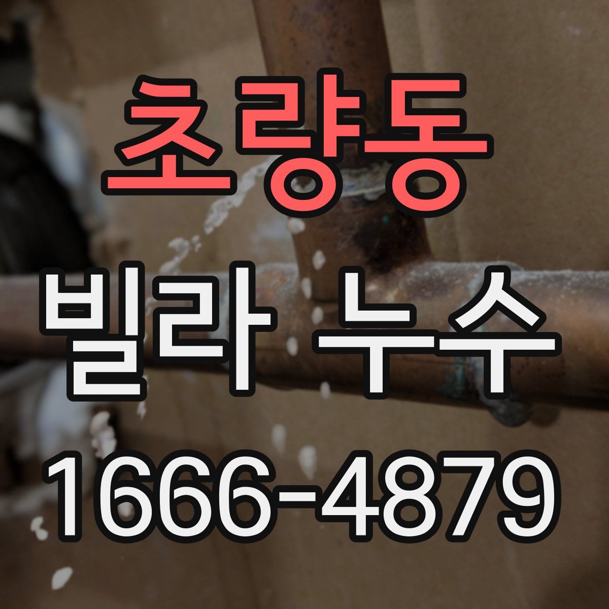 초량동 빌라 누수