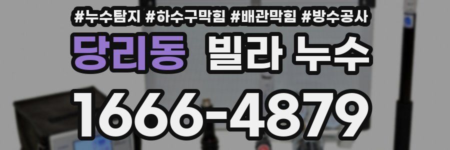당리동 빌라 누수