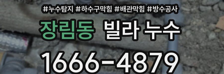 장림동 빌라 누수