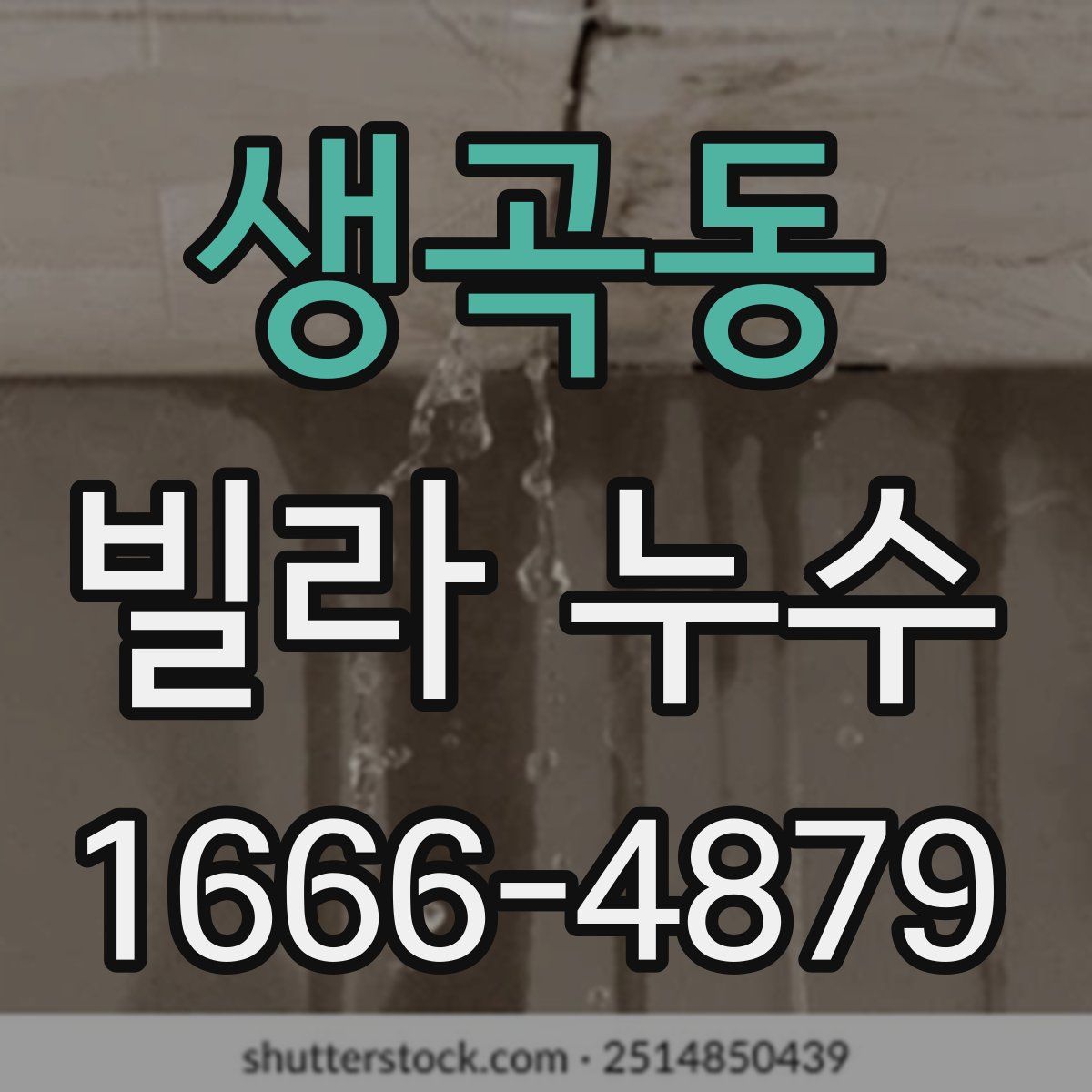 생곡동 빌라 누수