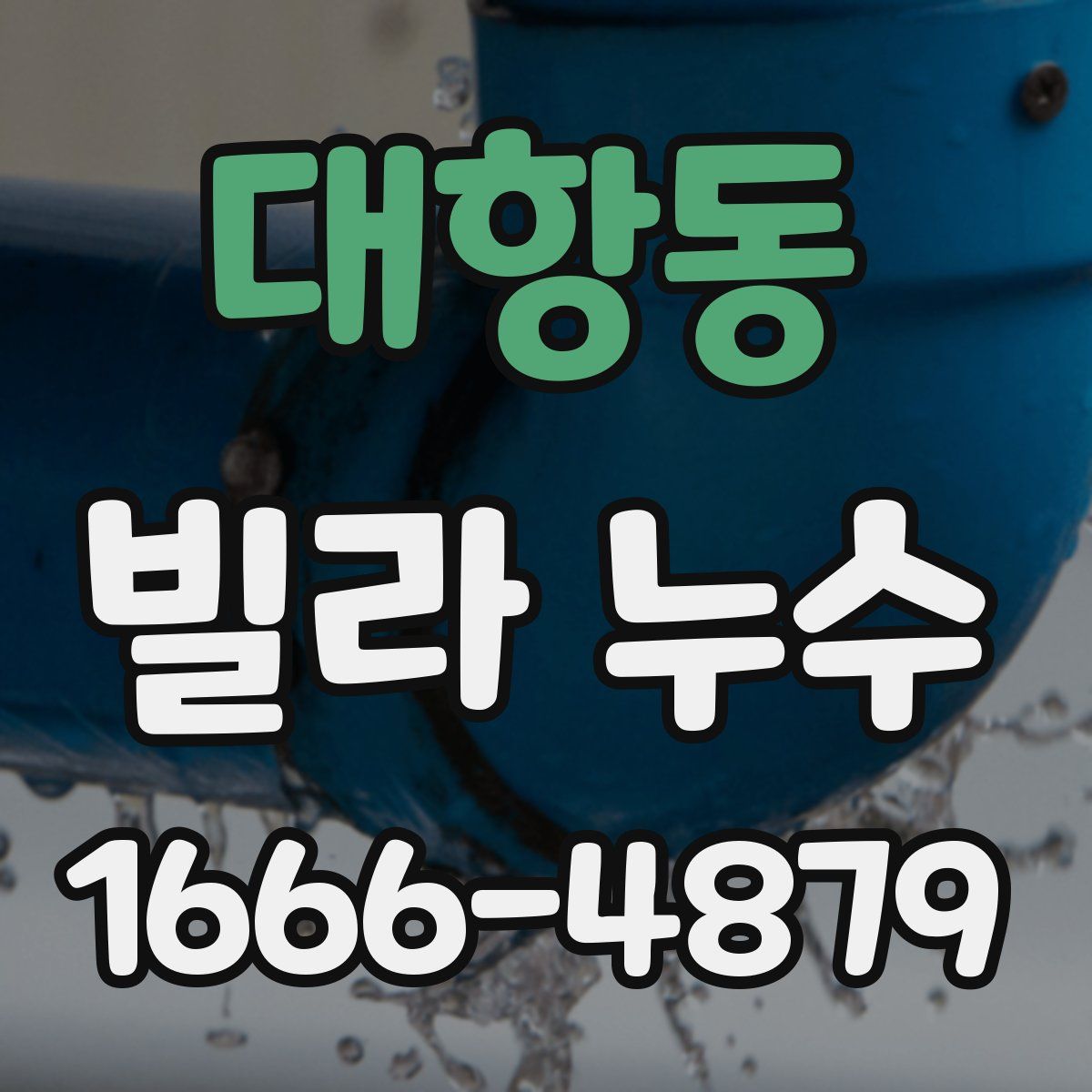 대항동 빌라 누수