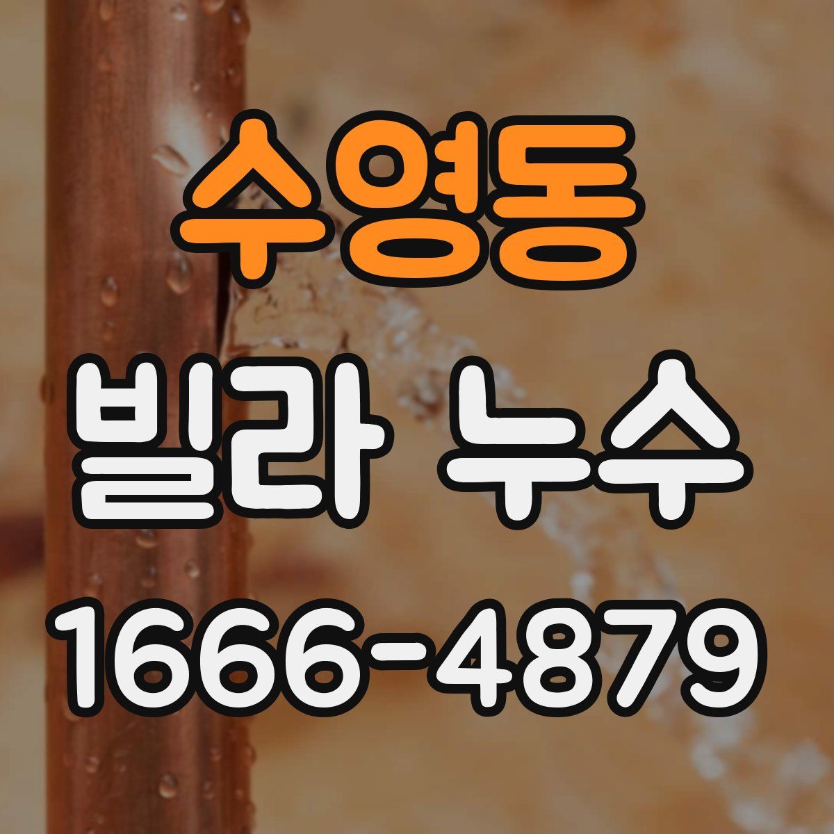 수영동 빌라 누수