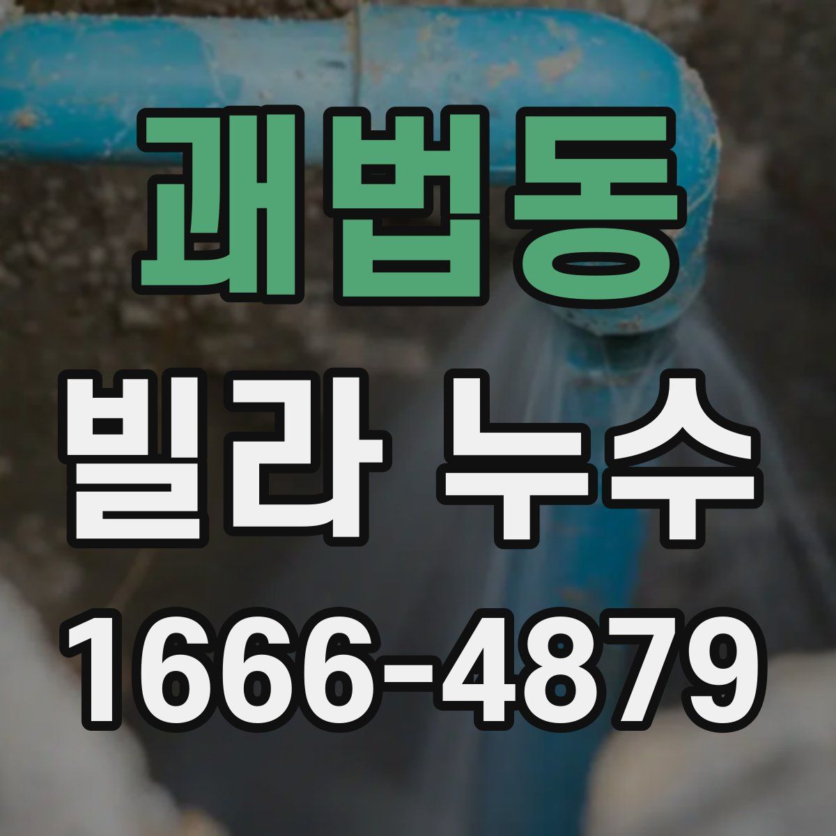 괘법동 빌라 누수