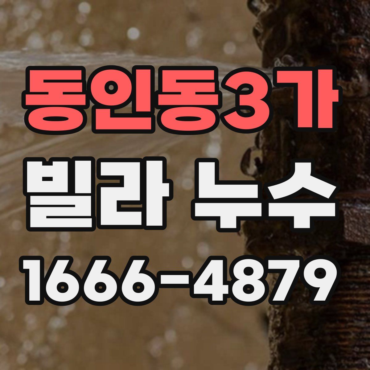 동인동3가 빌라 누수