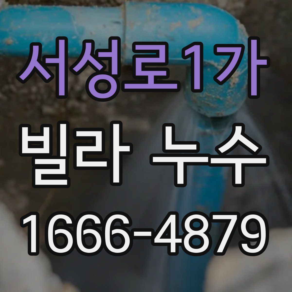 서성로1가 빌라 누수