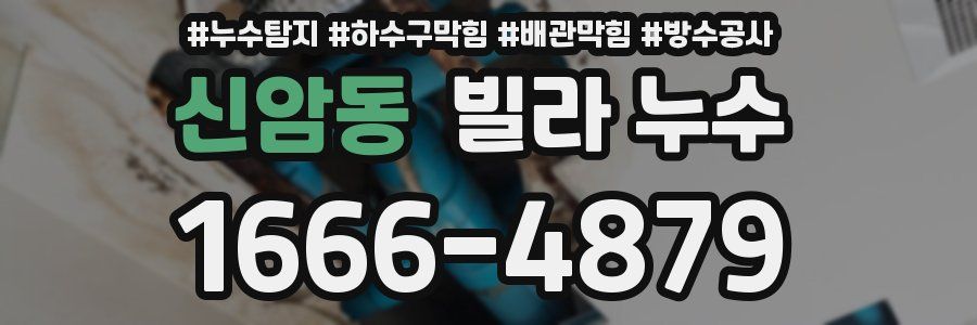 신암동 빌라 누수