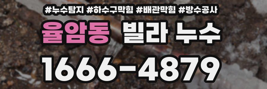 율암동 빌라 누수