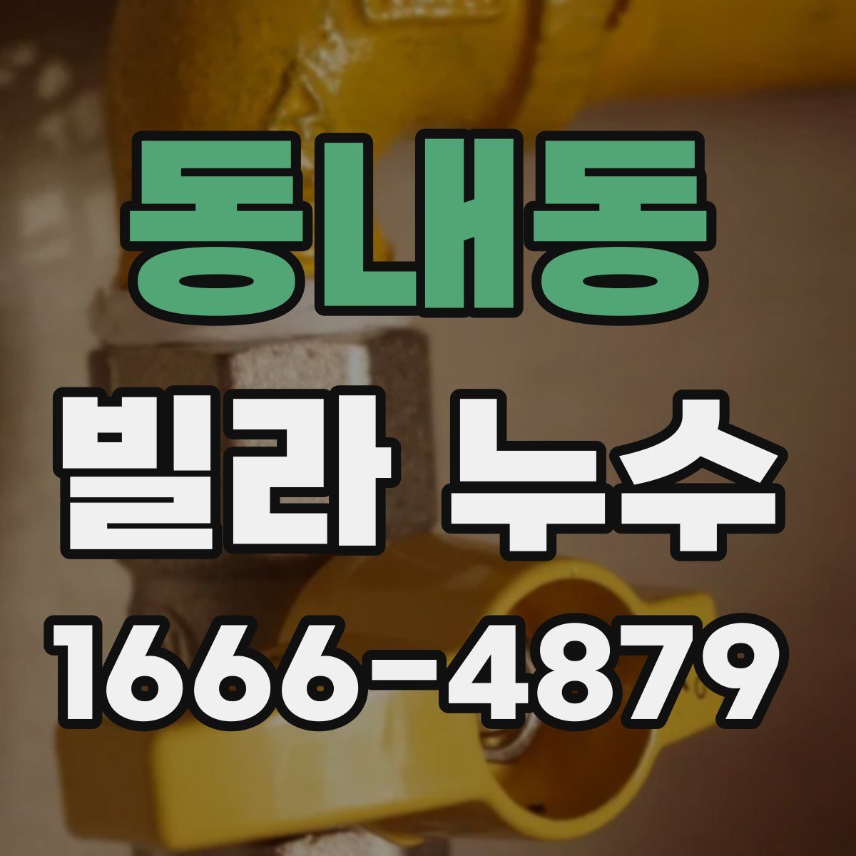 동내동 빌라 누수