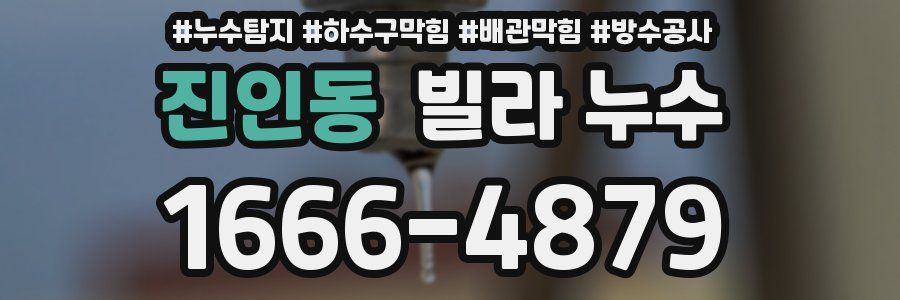 진인동 빌라 누수