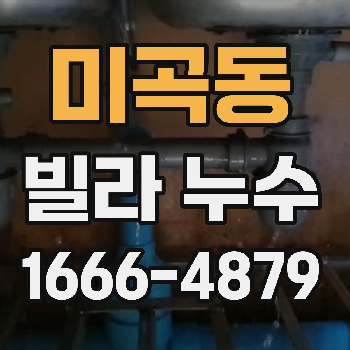 미곡동 빌라 누수