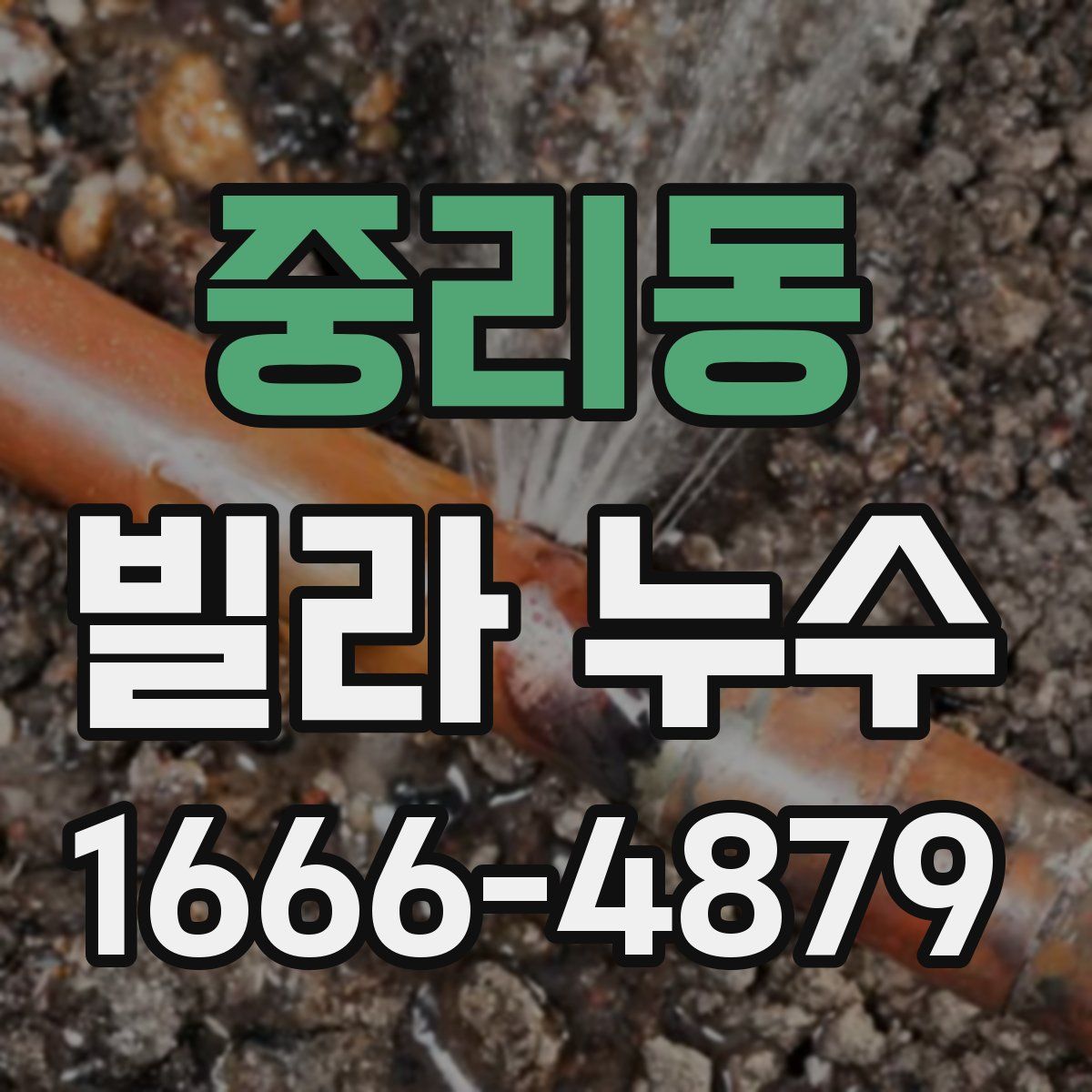 중리동 빌라 누수
