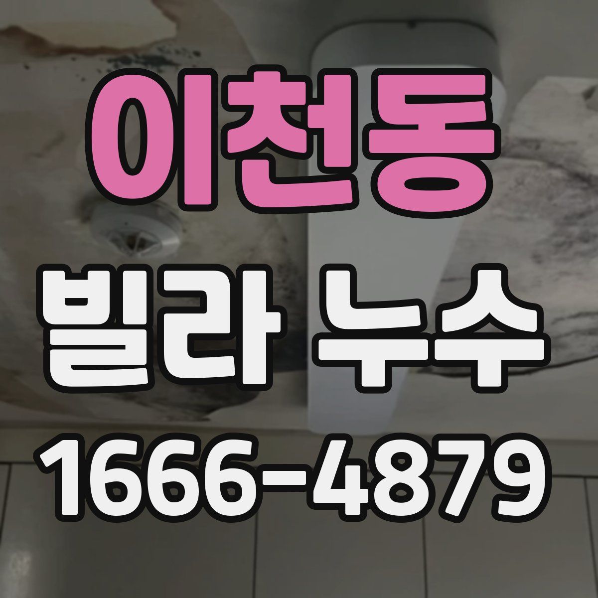 이천동 빌라 누수
