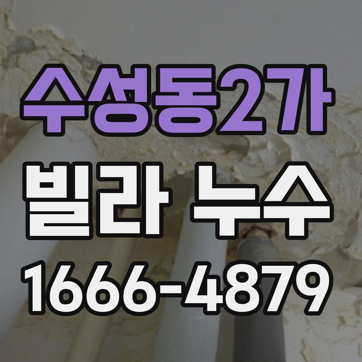 수성동2가 빌라 누수