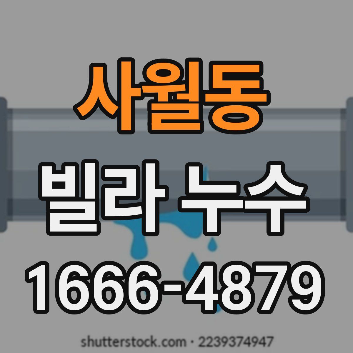 사월동 빌라 누수