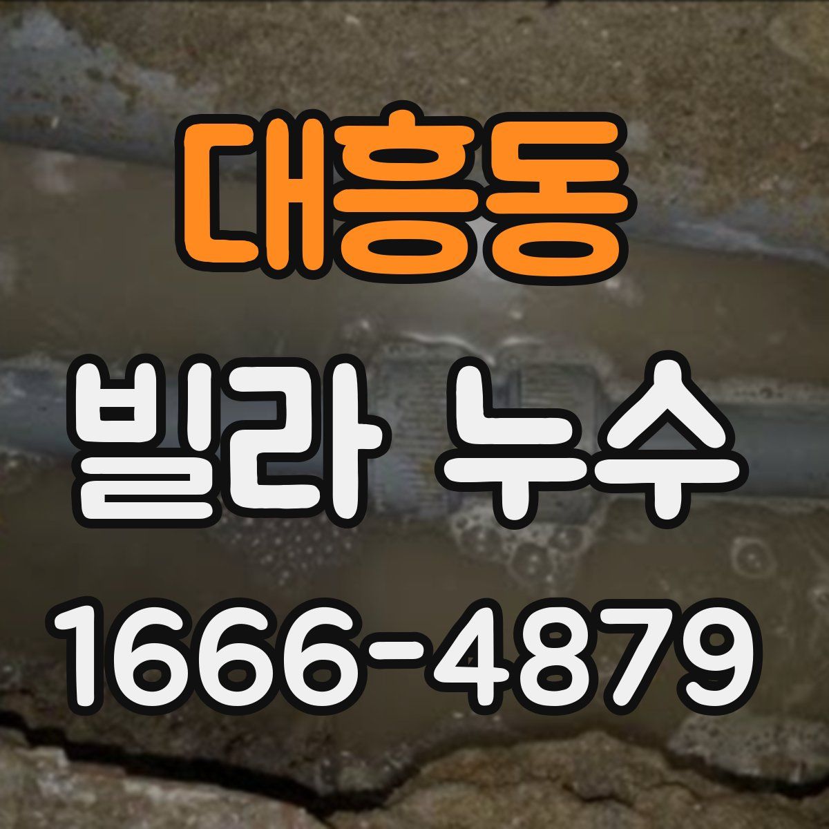 대흥동 빌라 누수