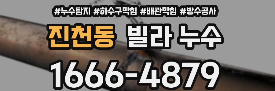진천동 빌라 누수